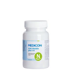 MEDICON Zink Histidin plus C+D Kapseln