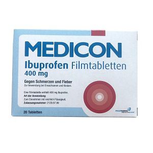 MEDICON Ibuprofen 400 mg Filmtabletten